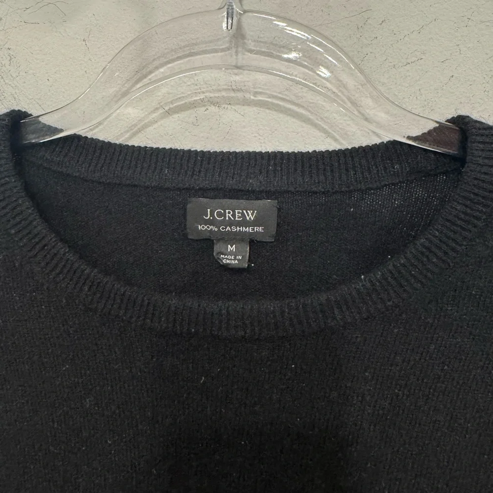 J. Crew Black Crewneck Sweater